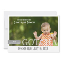 Modern Gotcha Day - Aankondiging van adoptie