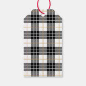 Modern Goud Bakken Geesten Helder Kerstmis Bakken Cadeaulabel (Achterkant)