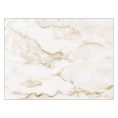 Modern goud effect marmerpatroon tafelkleed (Voorkant (Horizontaal))