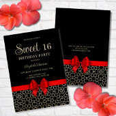 Modern Goud Egypte Geometrische Rode Boog 16e Verj Kaart