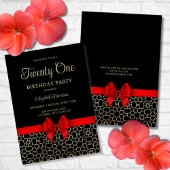 Modern Goud Egypte Geometrische Rode Boog 21e Verj Kaart