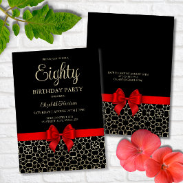 Modern Goud Egypte Geometrische Rode Boog 80e Verj Kaart