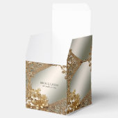 Modern Goud Favoriet Box Bedankdoosjes (Geopend)