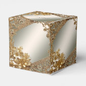 Modern Goud Favoriet Box Bedankdoosjes (Achterkant)