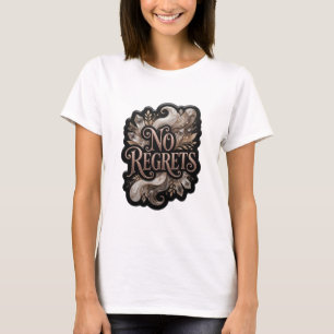 Modern Goud GEEN SPijt Print T-shirt