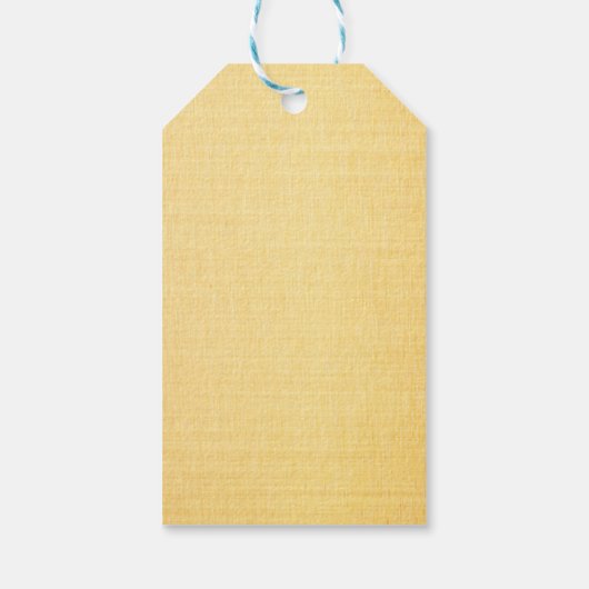 Modern Goud Gelukkig Nieuwjaar Typografie Cadeaulabel (Achterkant)