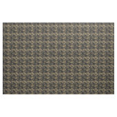 Modern Goud Glitter Zwart Marmer Stof (Yard (91,4 cm))