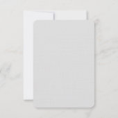 Modern Goud & Grijs Agaat Geode Patroon Dank u Bedankkaart (Achterkant)