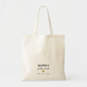 Modern Goud Hart Moeder van de bruid Gift Tote Bag (Voorkant)