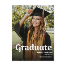 Modern Goud kwastje Klasse 2024 Afstuderen foto