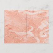 Modern Goud Lijst Ivoor Groen FlAccommodatie kaart (Achterkant)