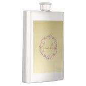 Modern goud Luxe bloemige waterverf gradiënt Flacon (Rechts)