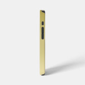 Modern goud Luxe typografie bloemenmotief waterver iPhone Hoesje (Linkerkant)