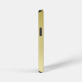 Modern goud Luxe typografie bloemenmotief waterver iPhone Hoesje (Rechterkant)