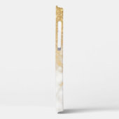 Modern Goud Marmer Case-Mate iPhone Case (Achterkant / Links)