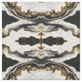 Modern Goud Marmer Schilderen Esthetisch Stof (Swatch)