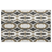 Modern Goud Marmer Schilderen Esthetisch Stof (Fat Quarter)