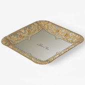 Modern Goud  Papier Bord (Gebogen)