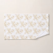 Modern Goud Roos minimaal Bad Handdoek (Handdoek)