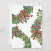 Modern Goud Script Vakantie Vrolijk Kerstfeest Kaa Feestdagenkaart (Achterkant)