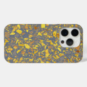 Modern goud terrazzo patroon Case-Mate iPhone case (Achterkant (horizontaal))