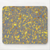 Modern goud terrazzo patroon muismat (Voorkant)