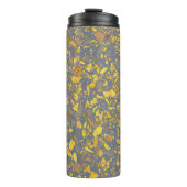 Modern goud terrazzo patroon thermosbeker (Voorkant)