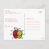 Modern Goud Vrolijk Kerstfeest uit New York Feestdagenkaart (Achterkant)