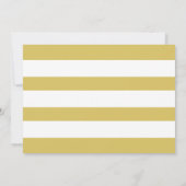 Modern Goud Zwart Twee foto afstudeerfeest Kaart (Achterkant)