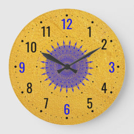 Modern Gouden Decor - Uniek & Fancy Grote Klok