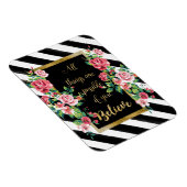 Modern gouden inspirerend quote magneet (Rechterzijde)