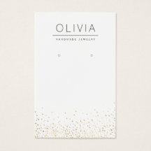 Modern goudglitter, aangepast juwelenaarscherm