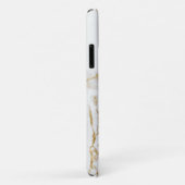 modern goudmarmer Hoesje-Mate Barely Daar Case-Mate iPhone Case (Achterkant/rechts)