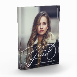 Modern Grad Script Graduation Fotoblokken