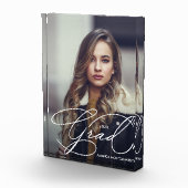 Modern Grad Script Graduation Fotoblokken (Rechts)