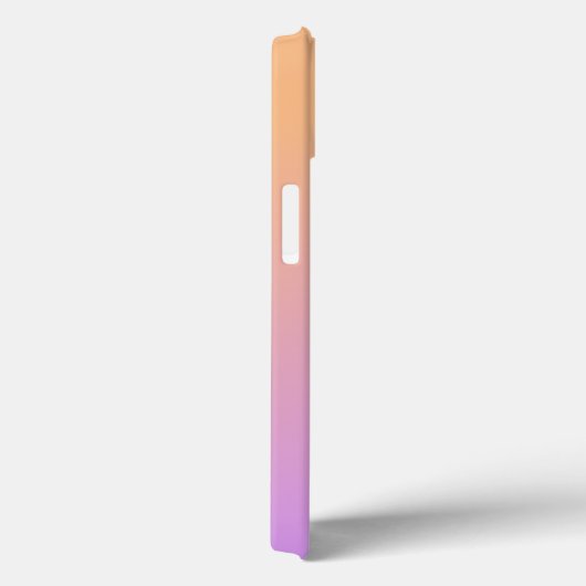 Modern Gradient Fade Orange Purple Sunset Trendy Case-Mate iPhone Case (Achterkant / Rechts)