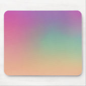 Modern Gradient Mouse Pad Pink Green Yellow Muismat (Voorkant)