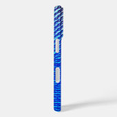 Modern Gradient Ripple Pattern Design Case-Mate iPhone Case (Achterkant / Rechts)