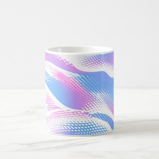 🌟 Modern Gradient Texture - Smooth & Stylish 🎨 Koffiemok (Center)