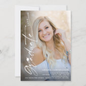 Modern Graduate 5 Photo Graduation Kaart (Voorkant)