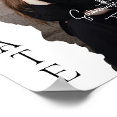 Modern Graduate Photo Magazine Graduation Sign Poster (Hoek)