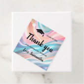 Modern  Graduation  Bedankjes Labels (In situ)