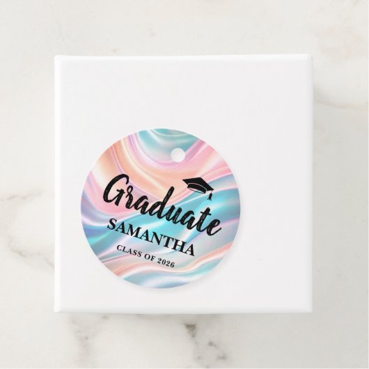 Modern  Graduation  Bedankjes Labels (In situ)