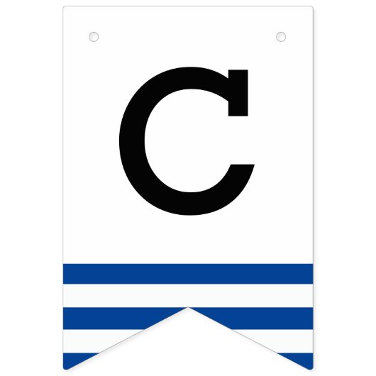 Modern Graduation Bunting Class of 20XX Foto Vlaggetjes (Tweede vlag)