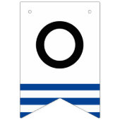 Modern Graduation Bunting Class of 20XX Foto Vlaggetjes (Derde vlag)