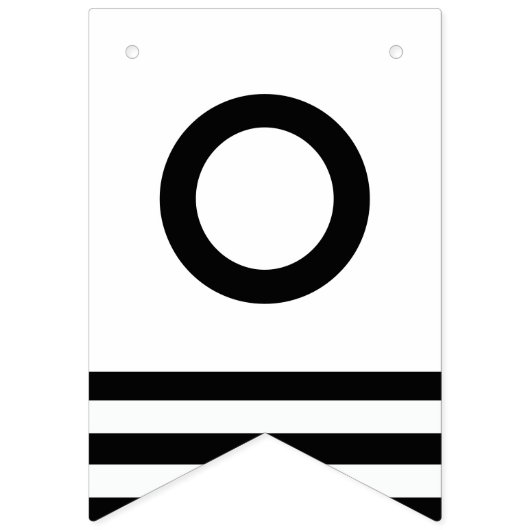 Modern Graduation Bunting Class of 20XX Grad Photo Vlaggetjes (Derde vlag)