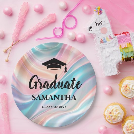 Modern  Graduation  Papieren Bordje (Feest)
