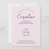 Modern Graduation Party 2025 Script Arch Foto Kaart (Achterkant)