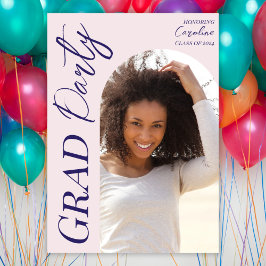 Modern Graduation Party 2025 Script Arch Foto Kaart