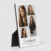 Modern Graduation Party 4 Fotocollage Script Fotoplaat (Zijkant)